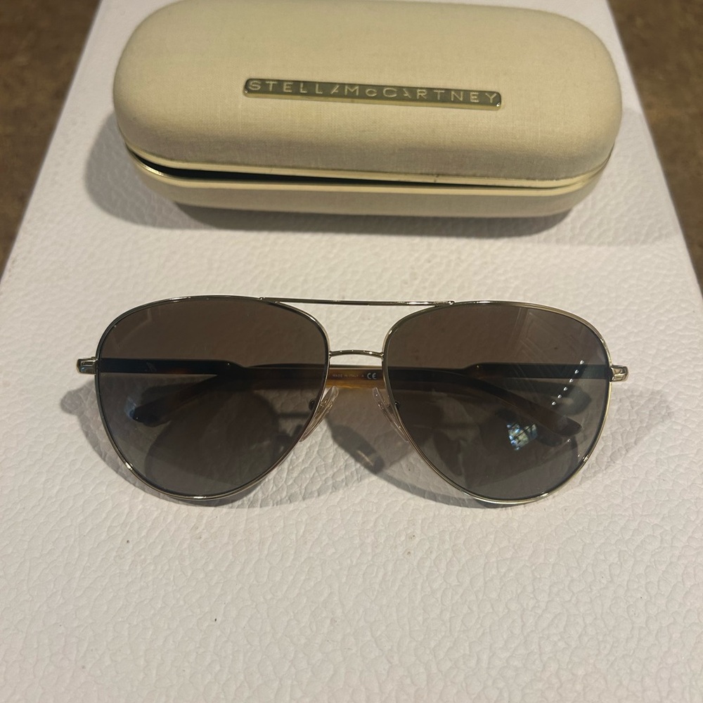 Stella McCartney Gold Frame Sunglasses